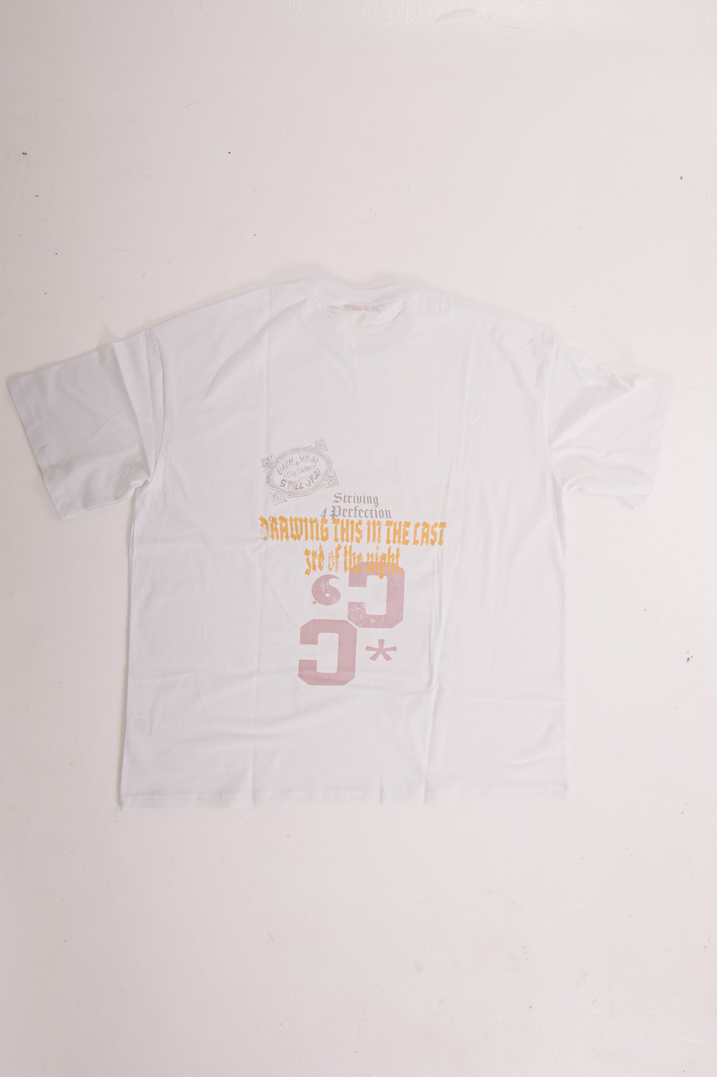 GONE FOR THE SUMMER WHITE TEE - CITY CARTER