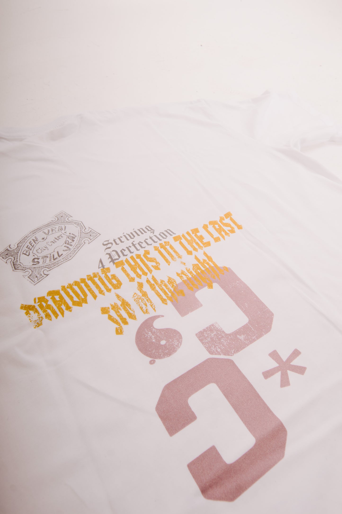 GONE FOR THE SUMMER WHITE TEE - CITY CARTER