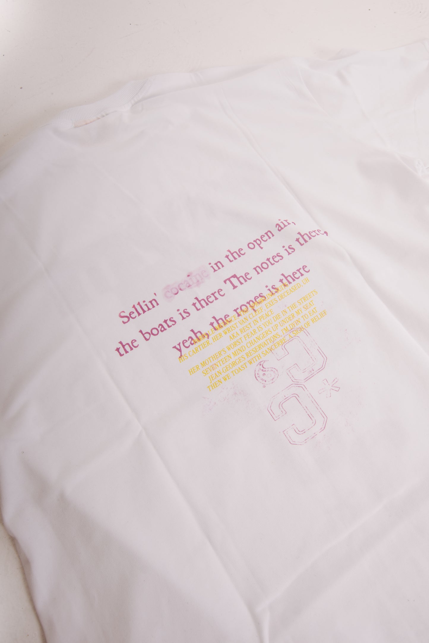 SOCIOPATH TEE WHITE - CITY CARTER
