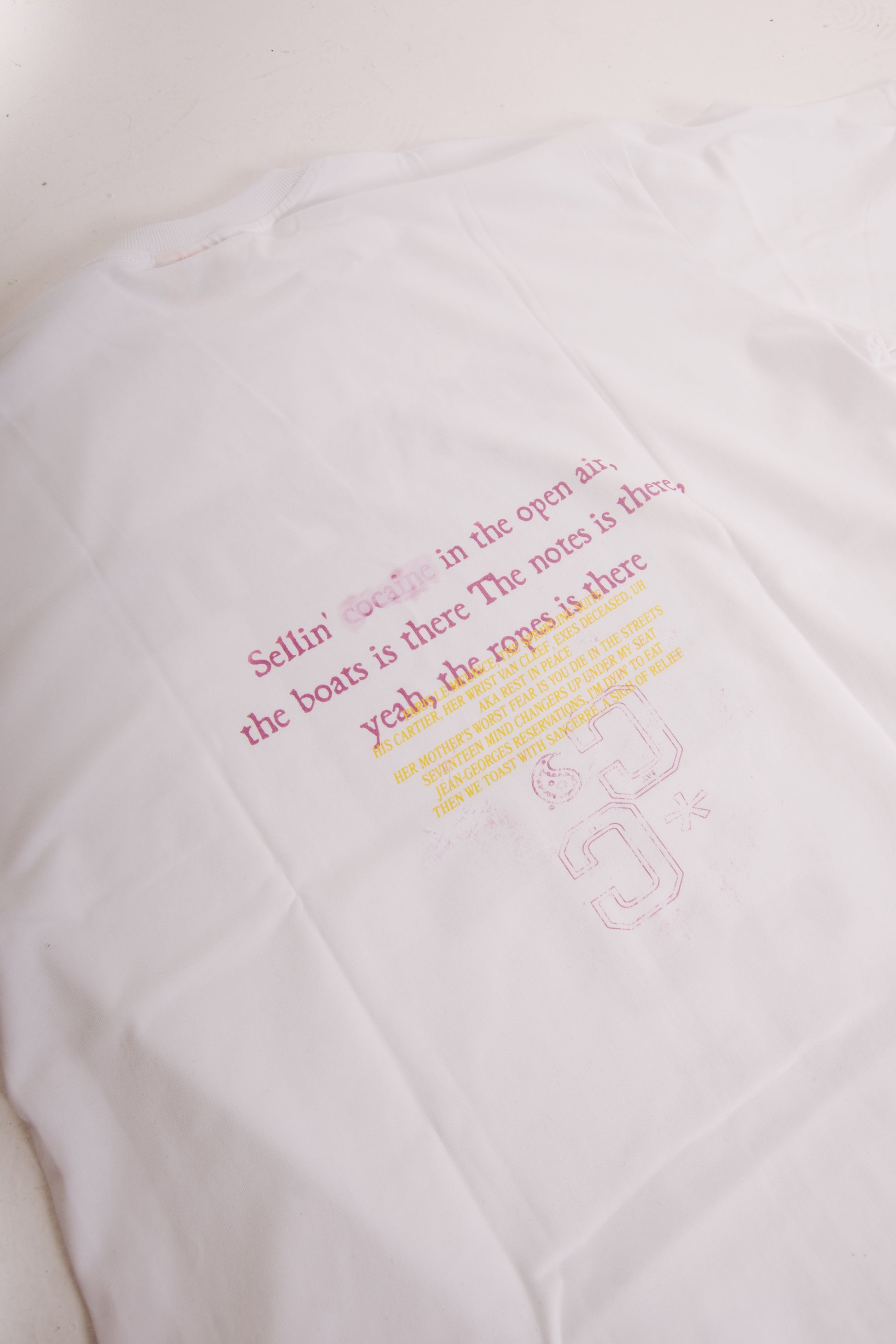 SOCIOPATH TEE WHITE - CITY CARTER